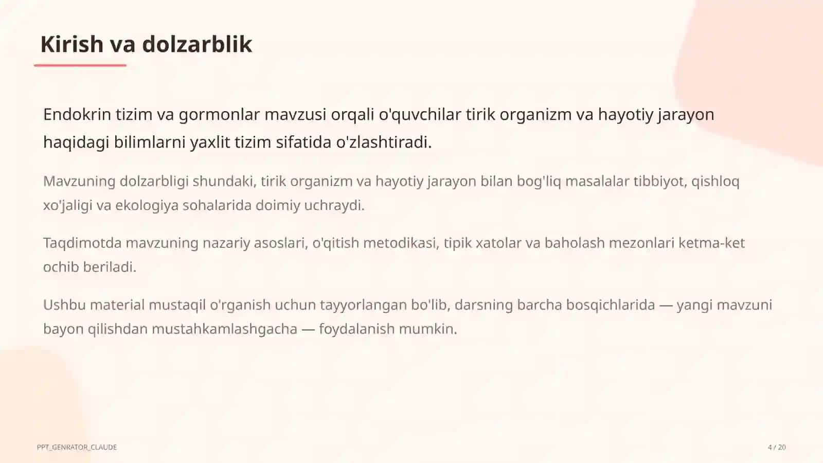 Endokrin tizim va gormonlar (8-sinf) 4