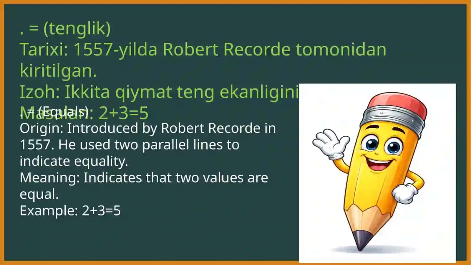 “Mathematical Symbols and Their Origins” 4