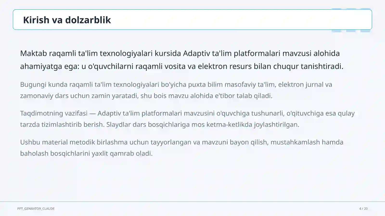 Adaptiv ta'lim platformalari 4