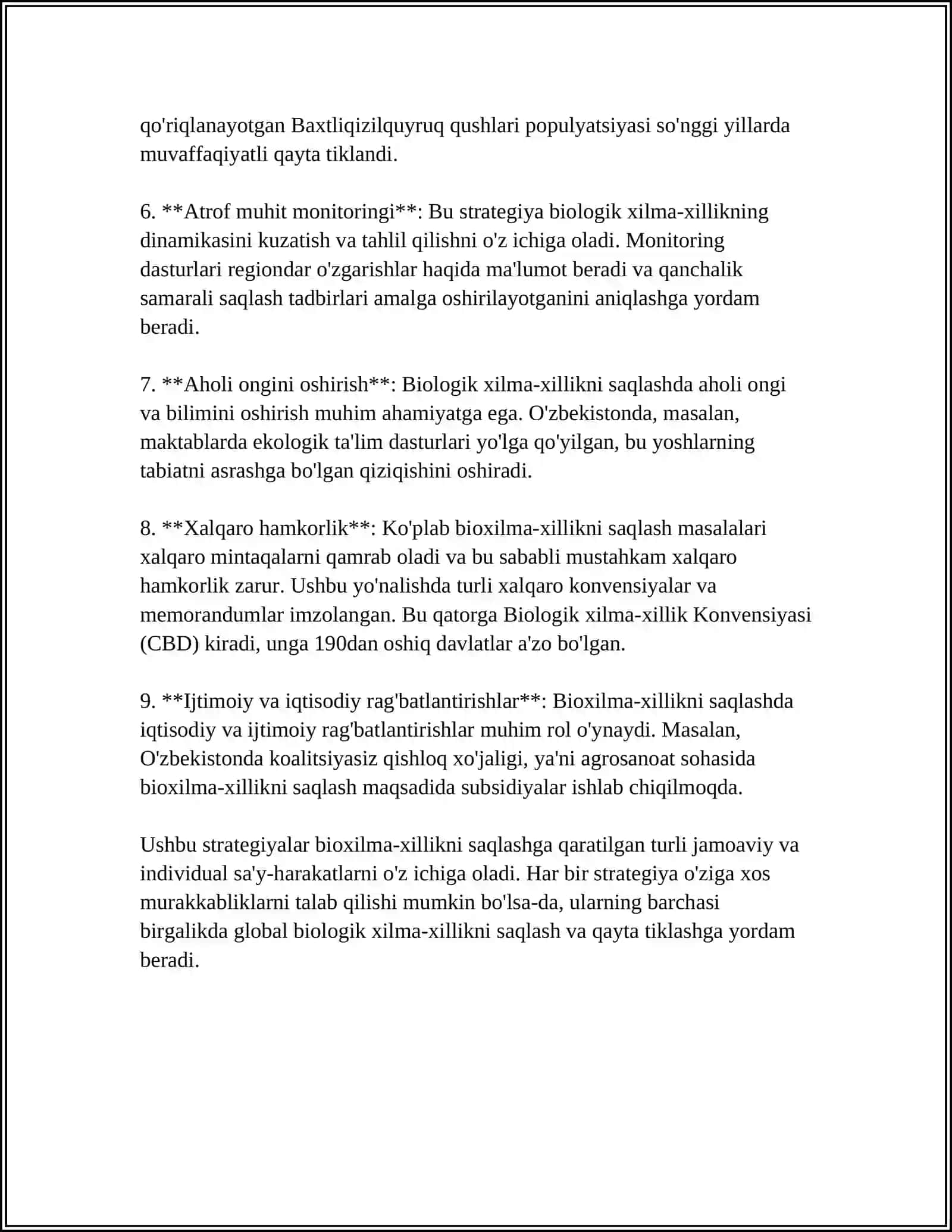 BIOXILMA-XILLIK VA ATROF MUHIT MYHOFAZASI 4