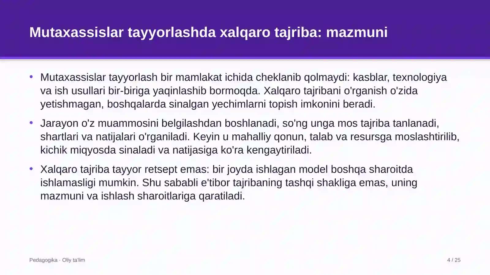 Konsullik muassasalarida mutaxassislar tayyorlashda xalqaro tajriba 4