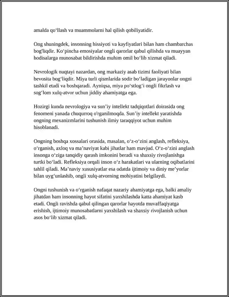 ONG HAQIDA TUSHUNCHA VA UNING XOSSALARI 4