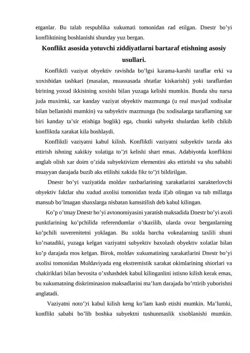 Jamoadagi ziddiyatlarni bartaraf etishda rahbar obrusining ahamiyati 4