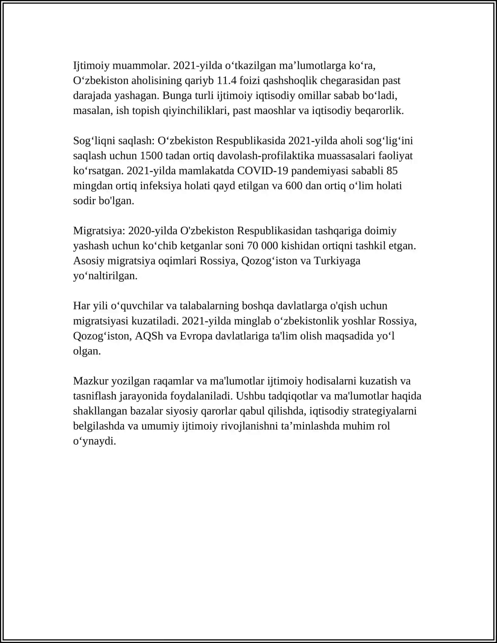 Sotsiologiya Fanining Asosiy Vazifalari 4