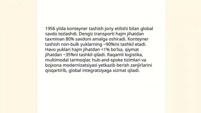 Jahon iqtisodiyoti globallashuvining kelib chiqish sabablari va shart-sharoitlari 4