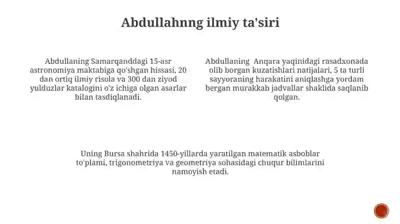 Abdullo Turkiy Ilmiy Merosi 4