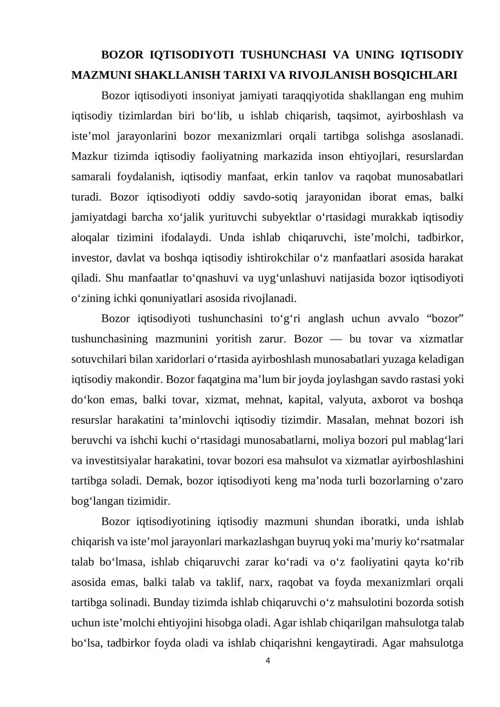Bozor iqtisodiyoti 4
