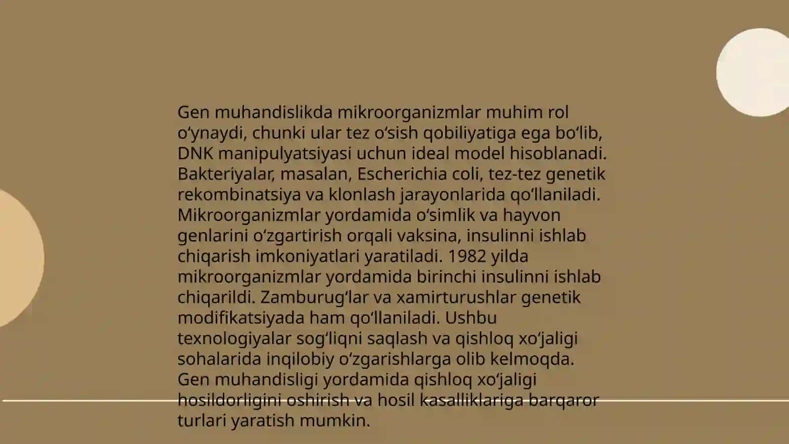 Mikroorganizmlarni biotexnologiyada ishlatilish tarixi 4