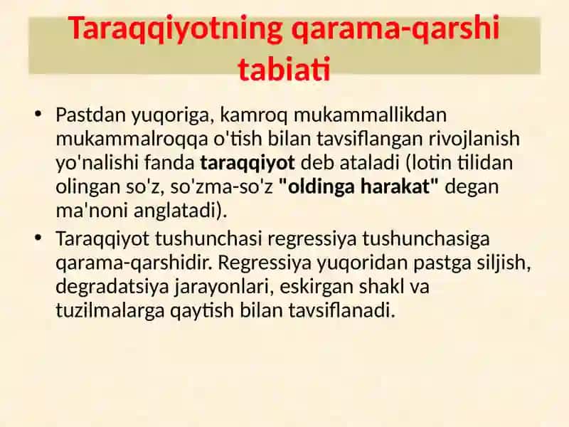 MA'RIFIYAT DAVRI. TARAQQIYOT G’OYASI 4