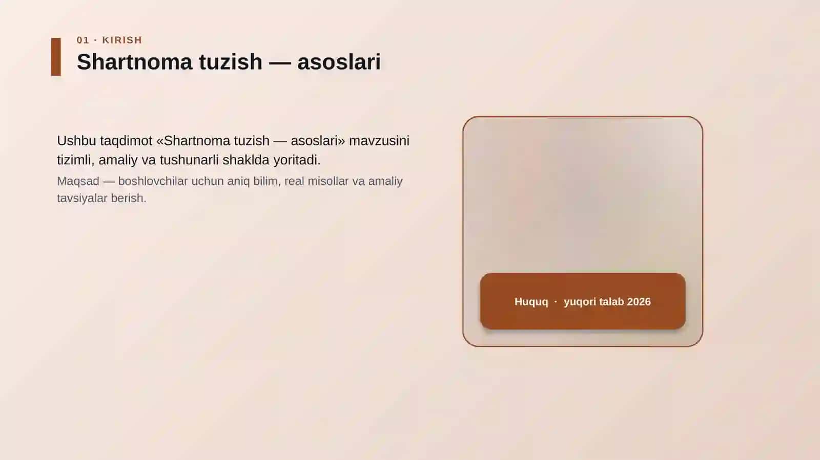 Shartnoma tuzish — asoslari 4