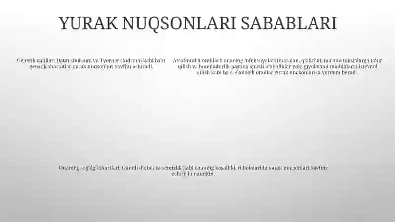 Yurak Nuqsonlari 4