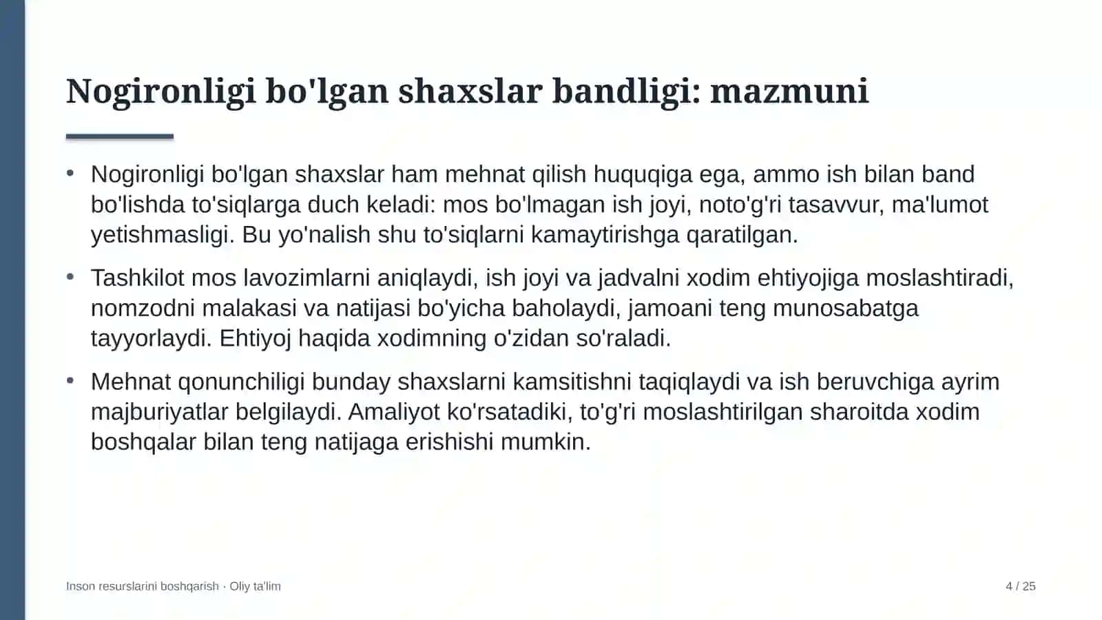 yilqichilikda nogironligi bo'lgan shaxslarni ish bilan ta'minlash 6521 4