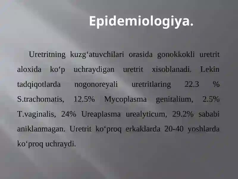 Uretrit.Orxit. Epididimit 4