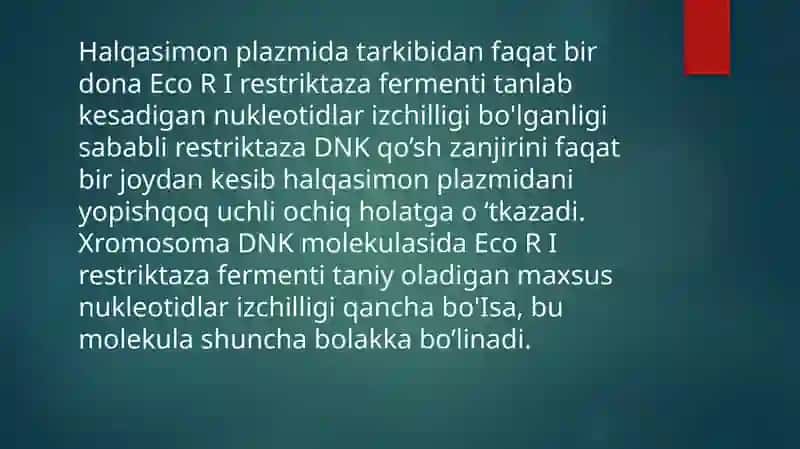 REKOMBINANT DNK TEXNOLOGIYASI, GENOMNI SEKVENSLASH, GENOMNI SHARXLASH 4