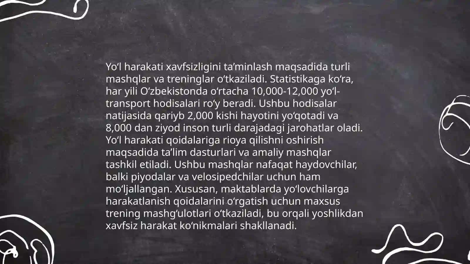 Yoʻl harakati nazoratchilari va boshqaruvchilarining maqsadi va tasnifi 4