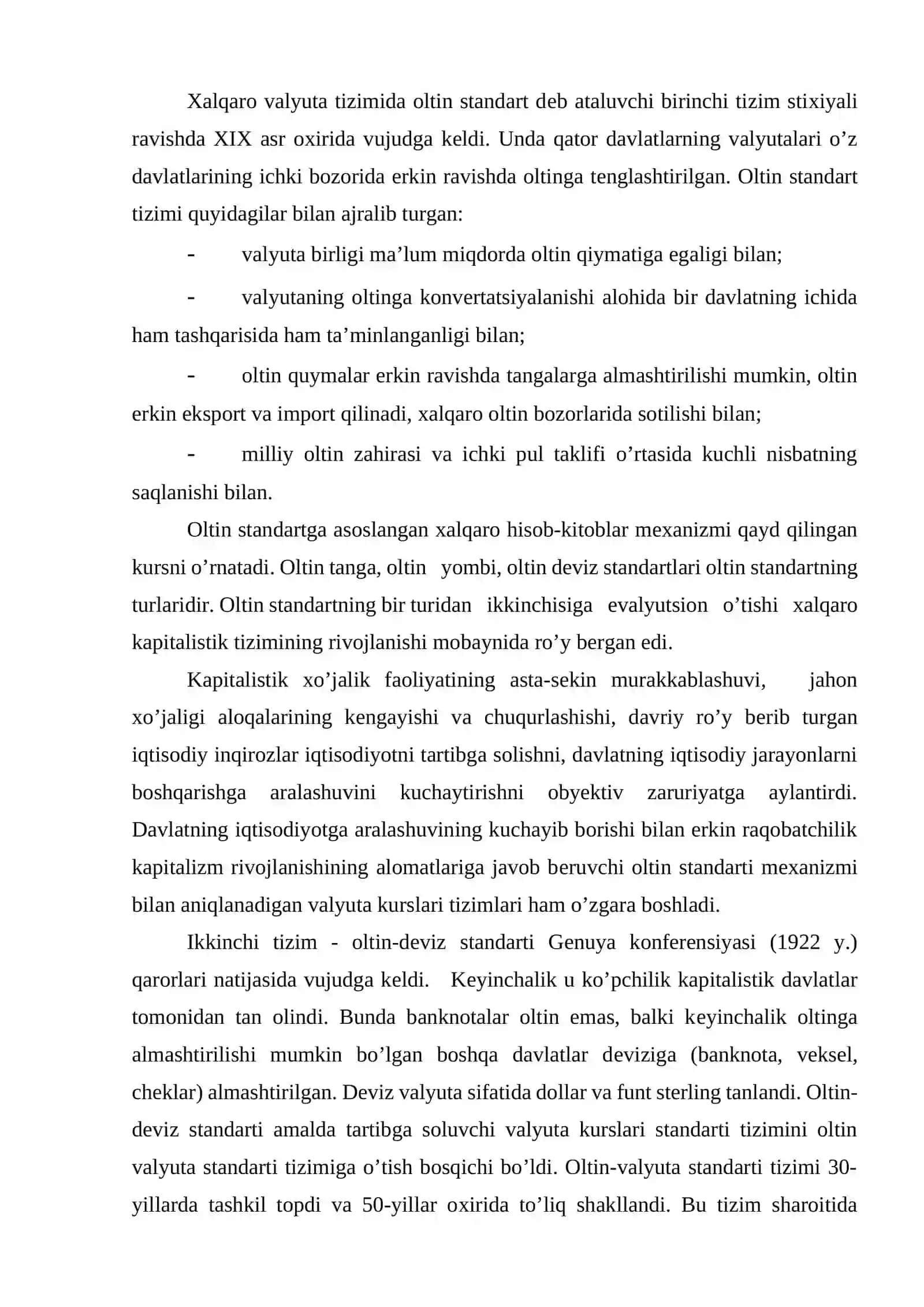 Хalqaro valyuta-moliya va krеdit munosabatlar 4