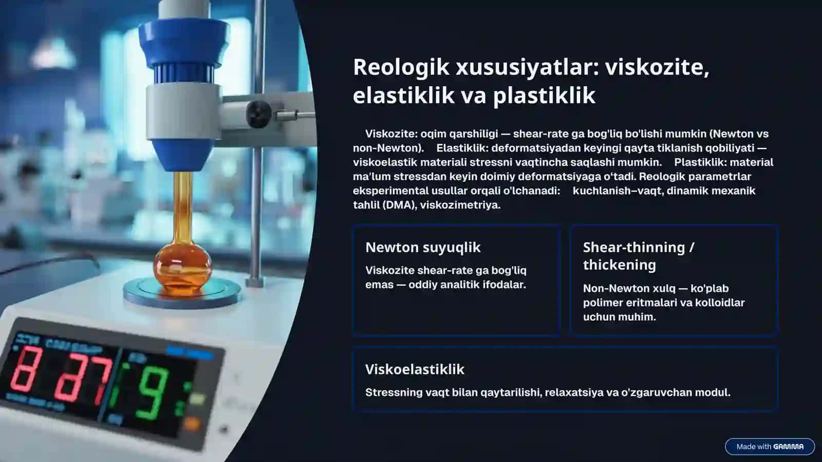 Issiqlik konveksiyasi va reologik xususiyatlar chuqur tahlil 4