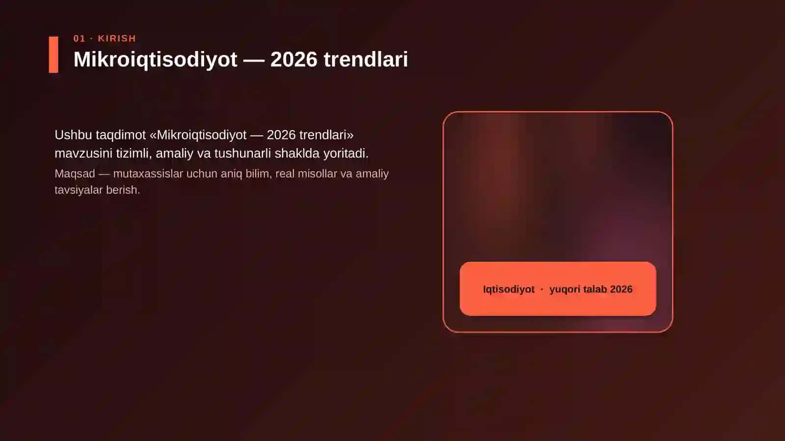 Mikroiqtisodiyot — 2026 trendlari 4