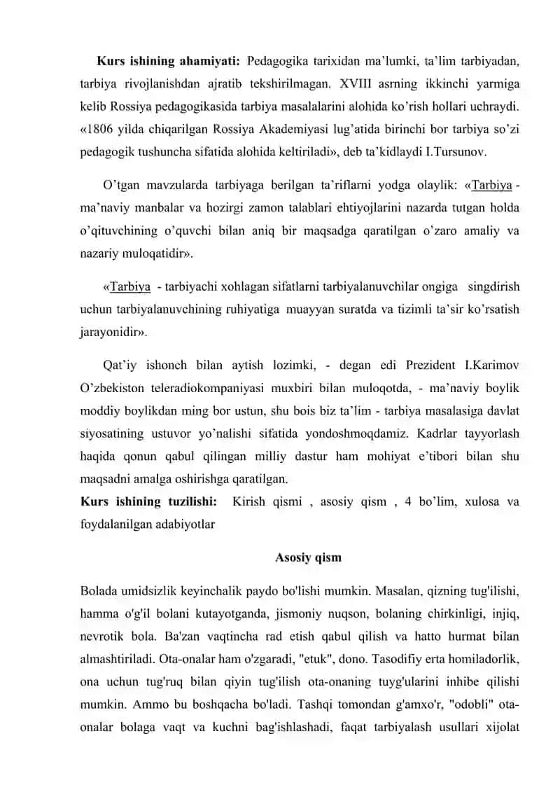 Tarbiyaning turlari va uning jamiyattaraqqiyotidagiroli 4