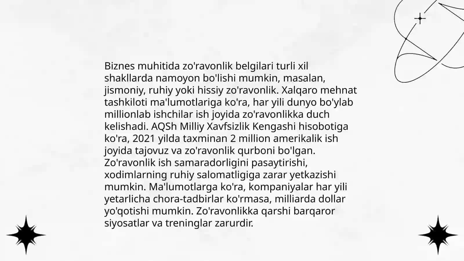 Zo'ravonlikning turlari va ularning ta'siri 4