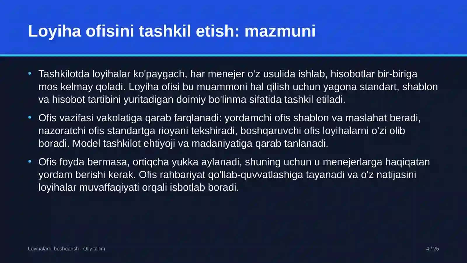 neft mahsulotlarini tashishda loyiha ofisini tashkil etish 1550 4