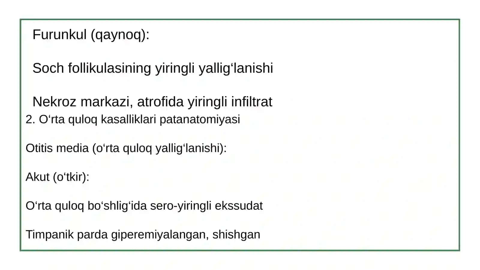 Quloq kasalliklari patanatomiyasi 4