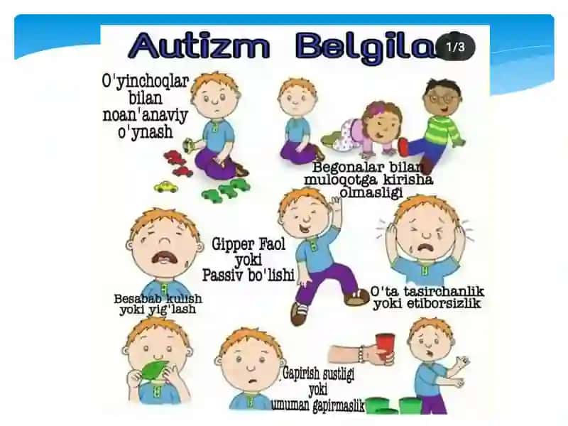 Autizm sindromli bolalarni inklyuziv ta’limga jalb qilish 4