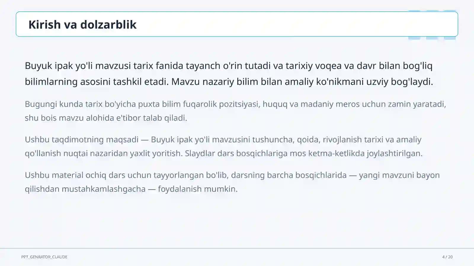 Buyuk ipak yo'li (5-sinf) 4