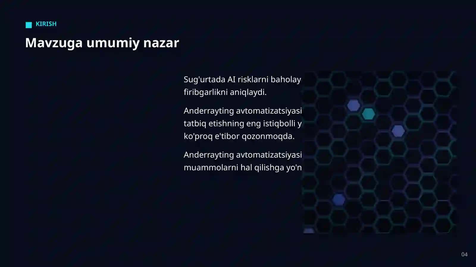 Anderrayting avtomatizatsiyasi 4