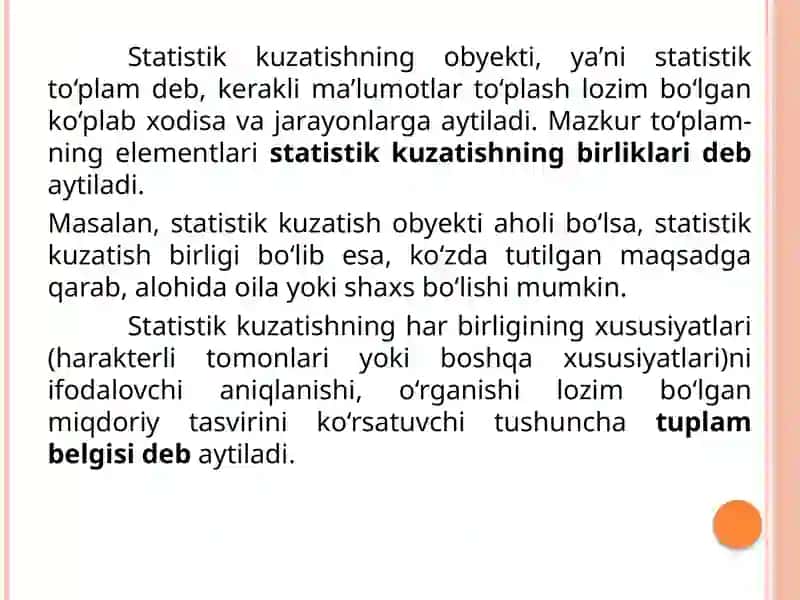 Statistik ma'lumotlarni to'plash nazariyasi va amaliyoti 4