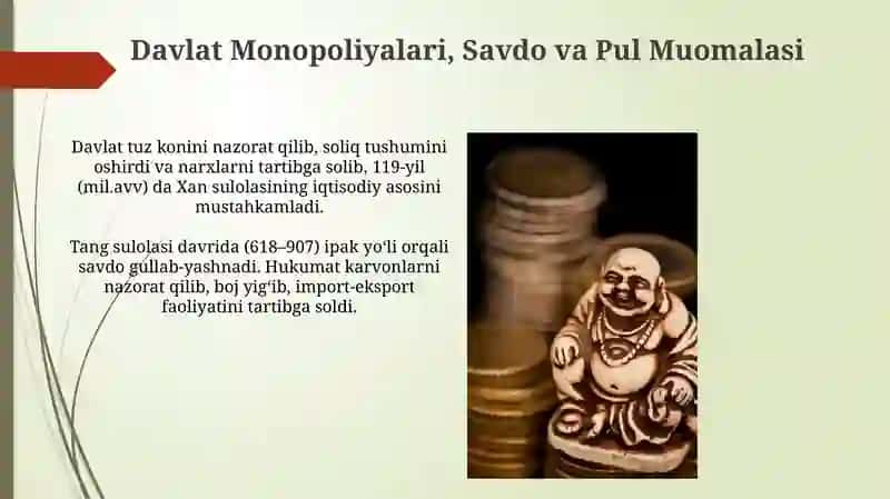 Qadimgi Xitoydagi iqtisodiy g'oyalar 4