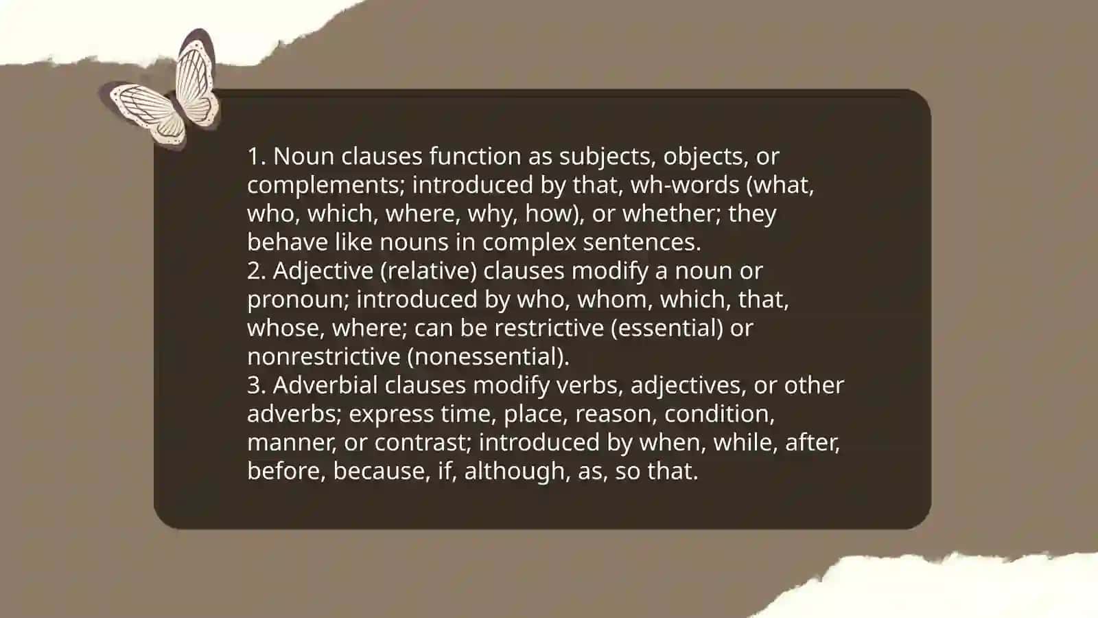 Complex Sentence 4