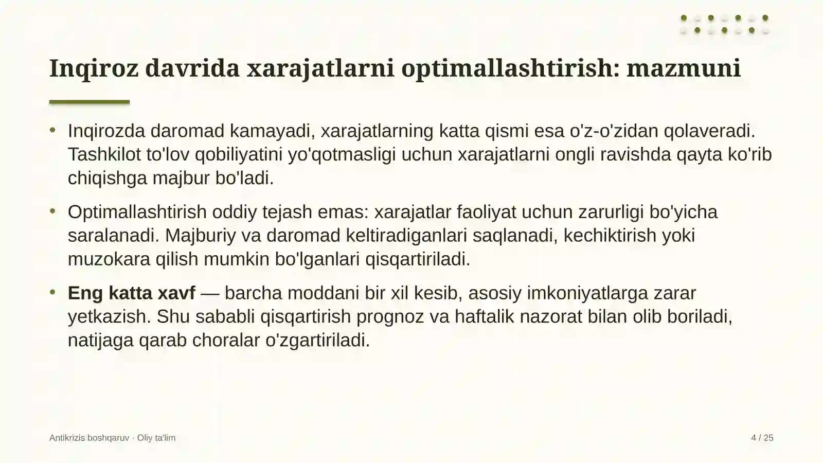 gilam to'qish korxonalarida inqiroz davrida xarajatlarni optimallashtirish 7438 4