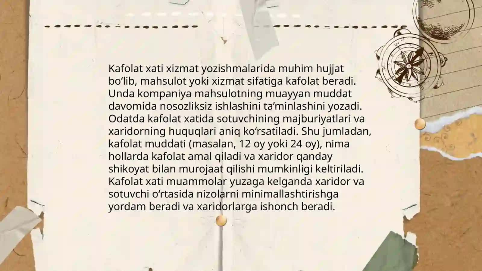 Xizmat yozishmalari:iltimos xati, kafolat xati, Xizmat yozishmalari:so’rov xati,tasdiq xati, farmoyish xati 4