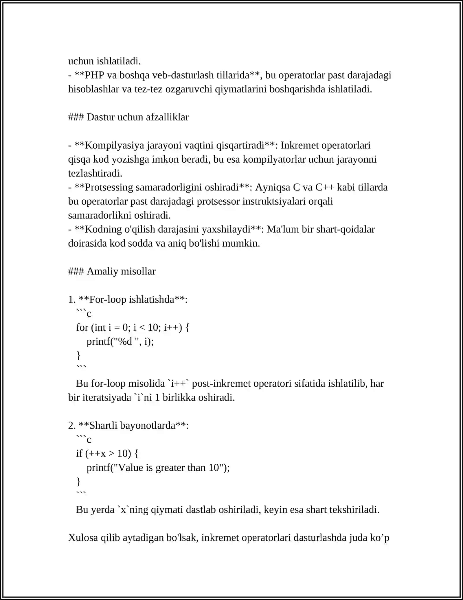 C++ TILINING AMALLARI 4