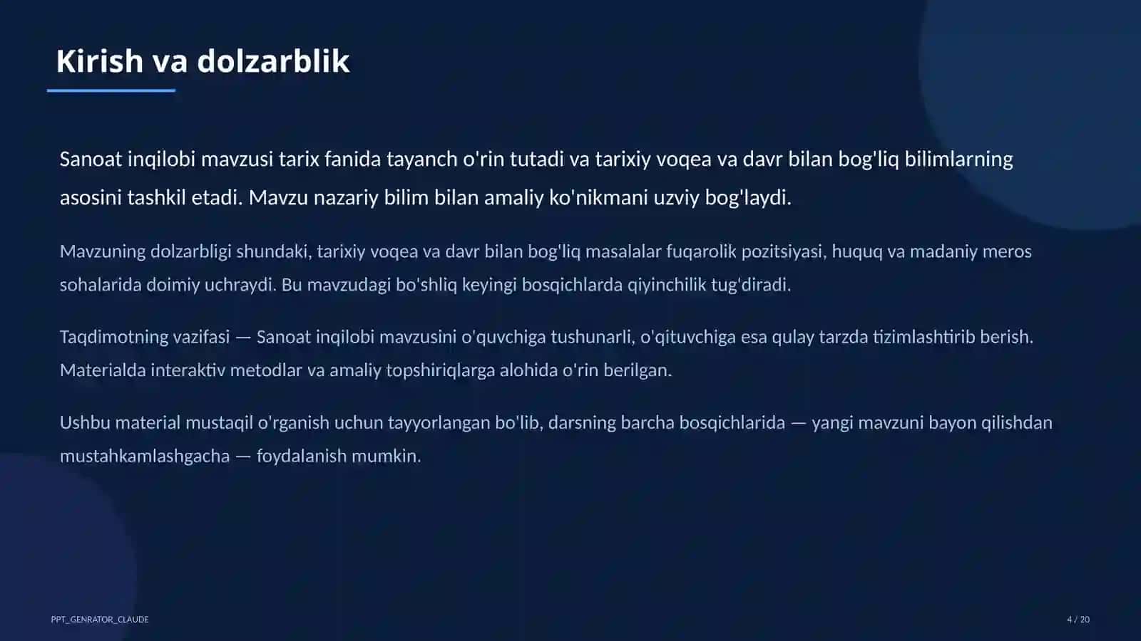 Sanoat inqilobi (9-sinf) 4