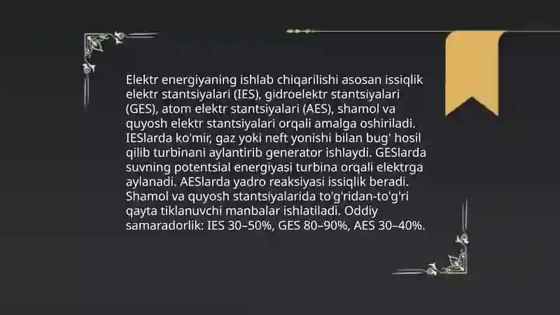 Elektr energiya 4