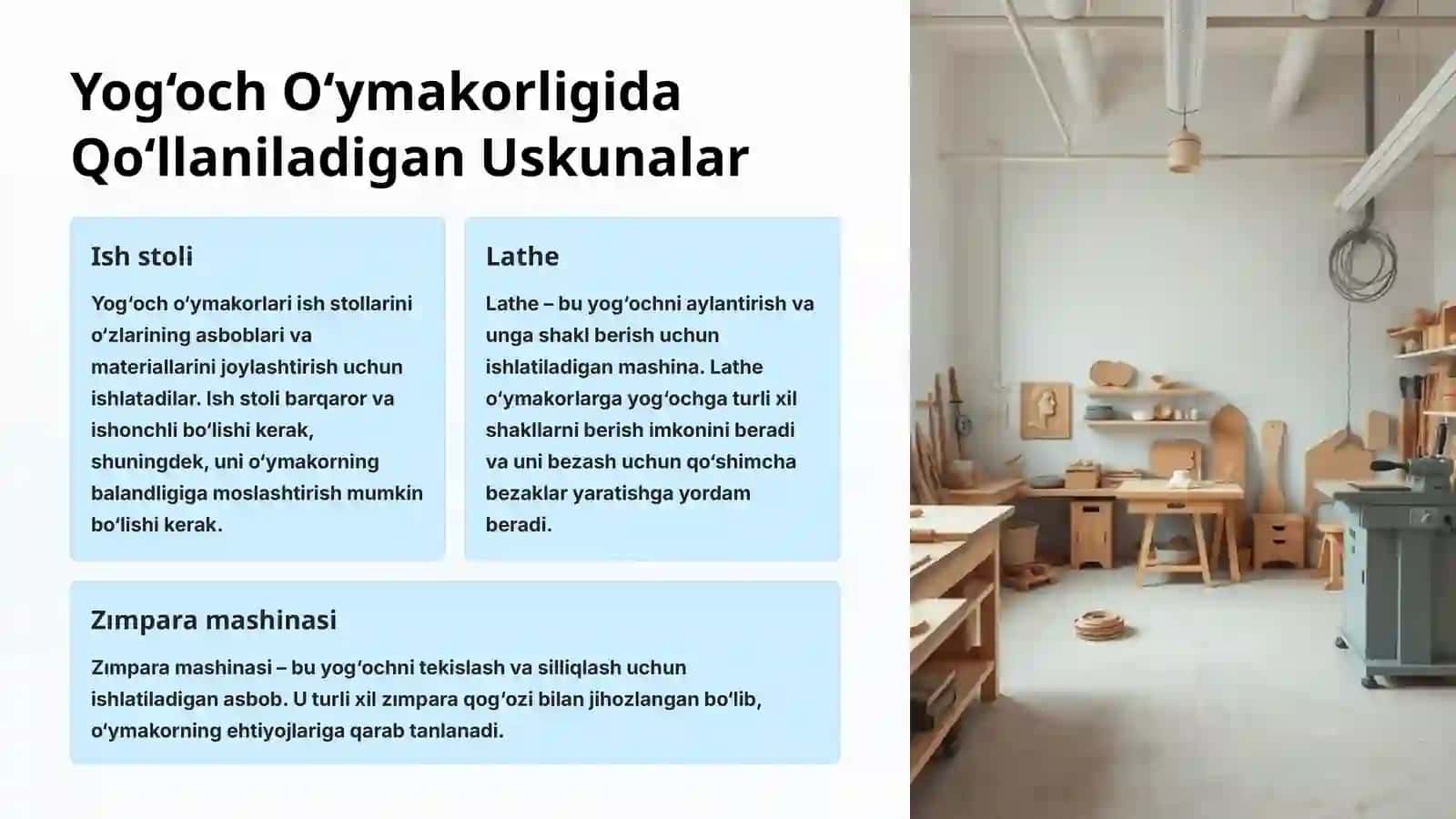 Yog‘och O‘ymakorligi Dunyosiga Sayohat 4