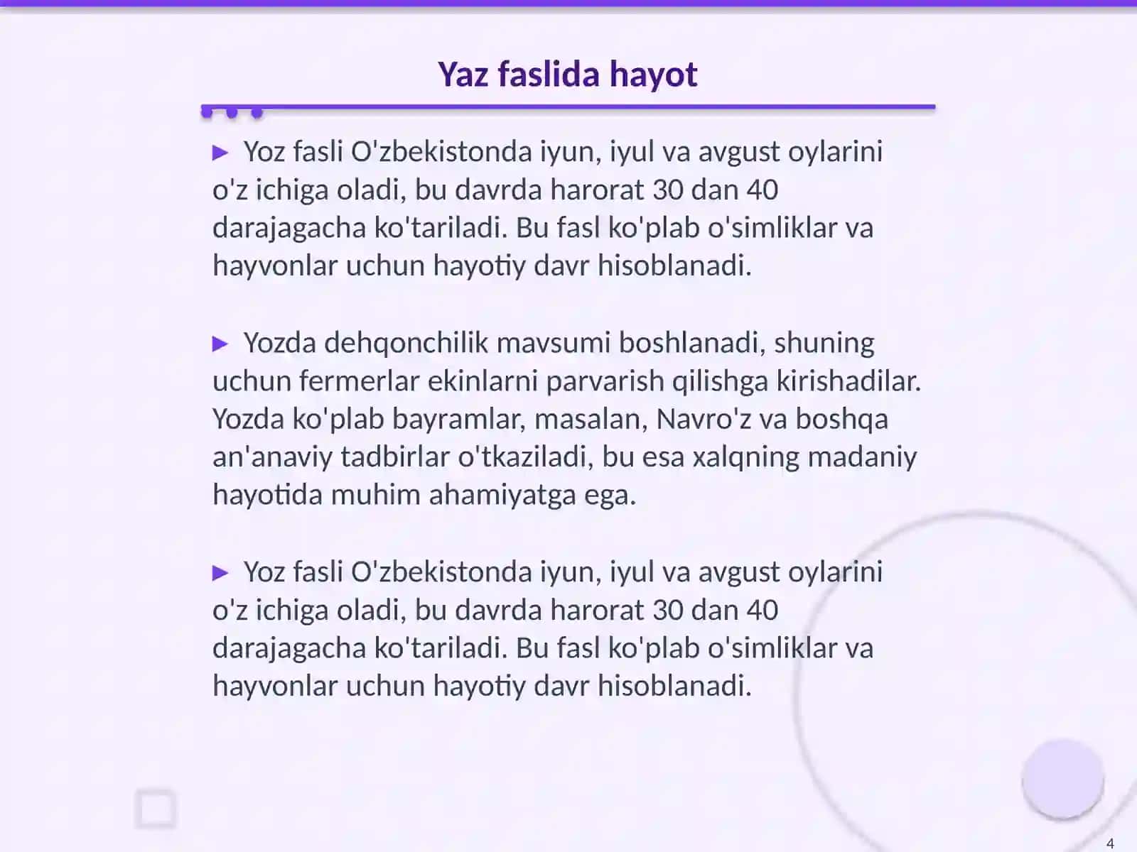Yil fasllari 4
