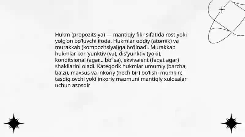Tafakkurning mantiqiy shakllari va qonunlari 4