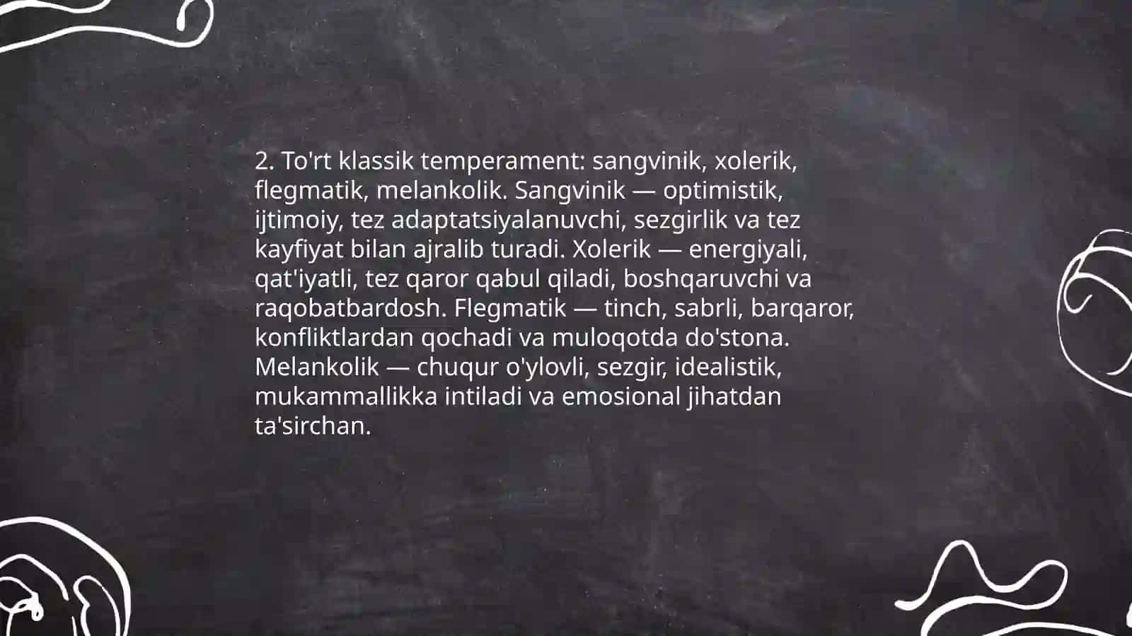 Temperament 4