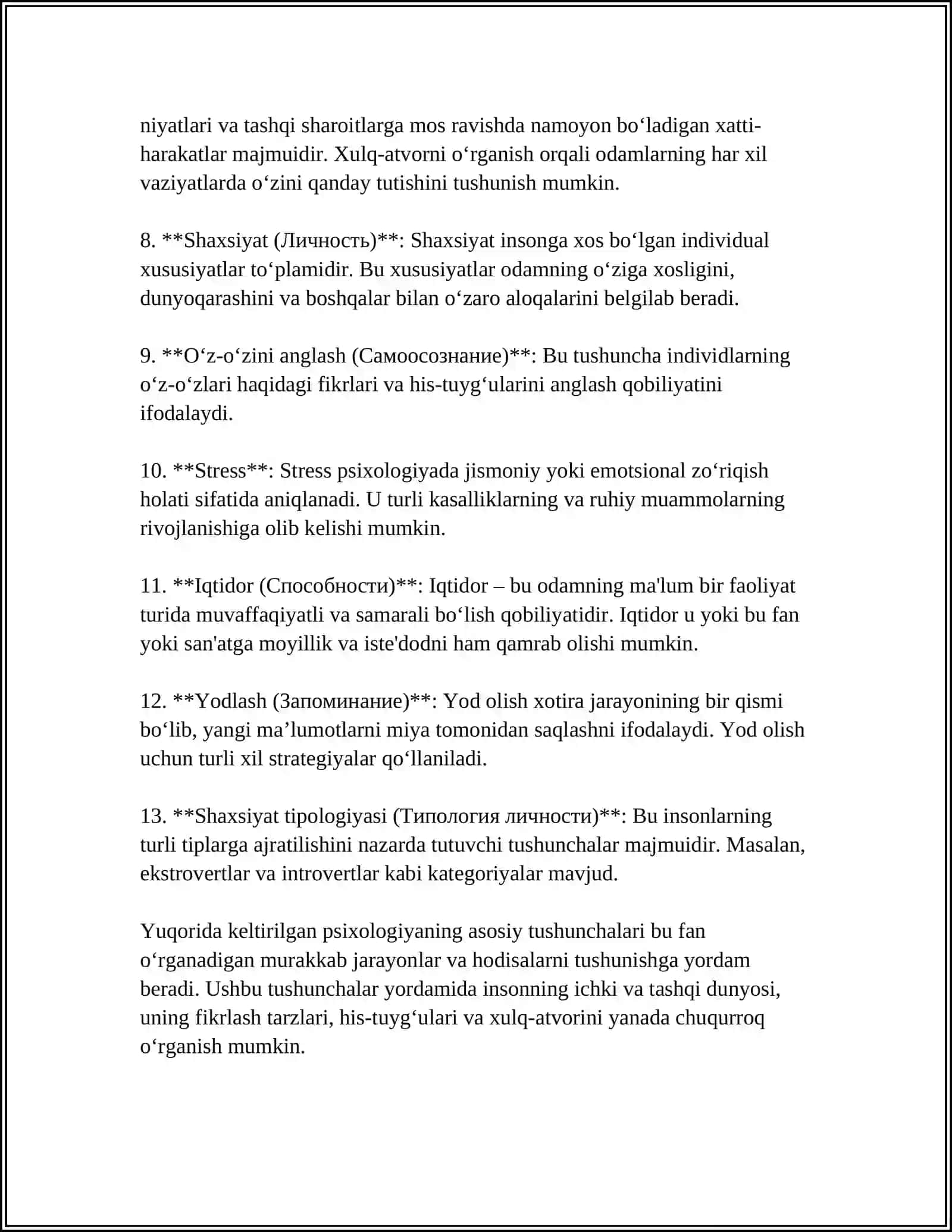 PSIXOLOGIYA HAQIDA TUSHUNCHA 4