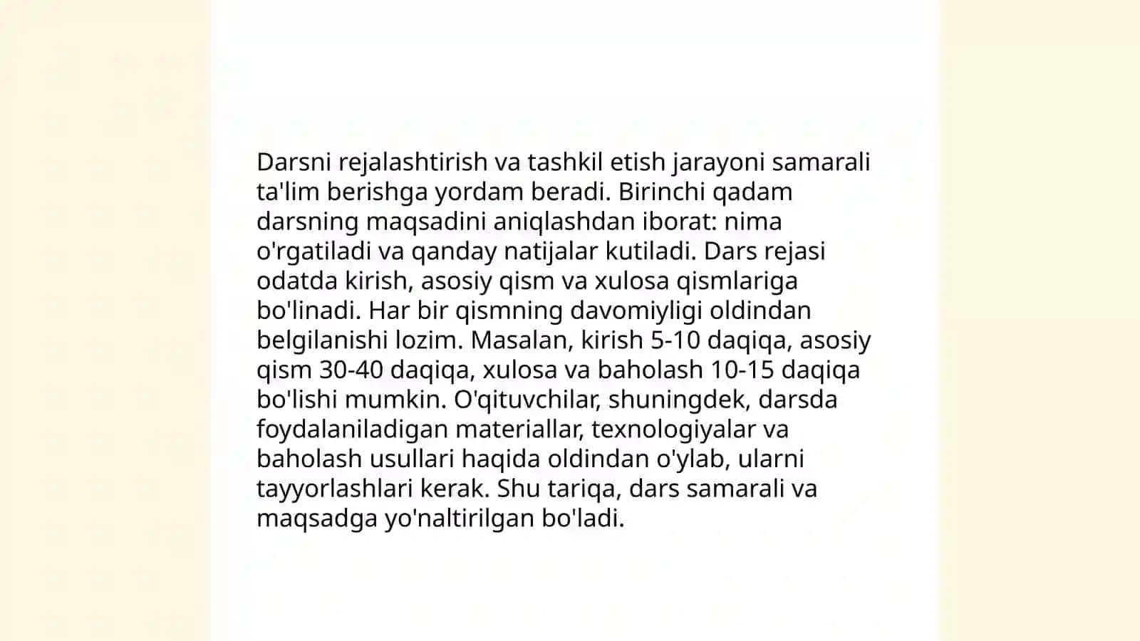 O'qituvchi faoliyatida pedagogik faoliyat 4