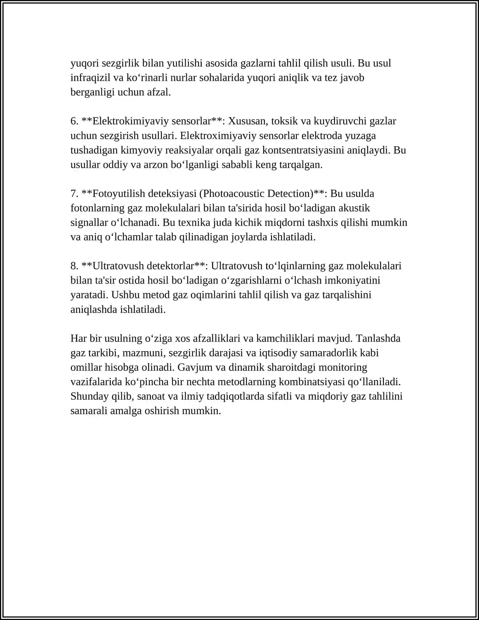 ENG SIFATLI GAZ QANDAY ANIQLANADI 4