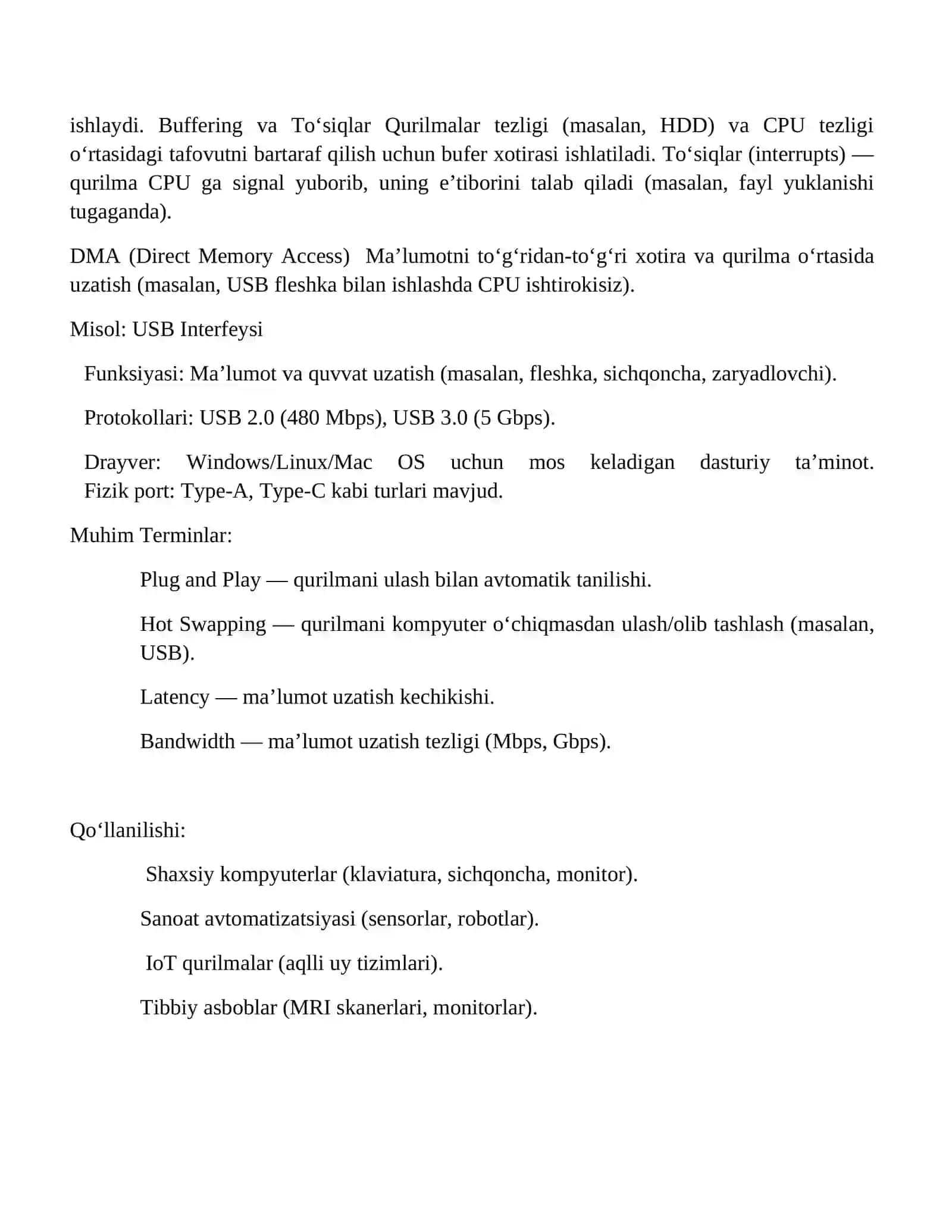 Kiritish-chiqarish interfeysi 4
