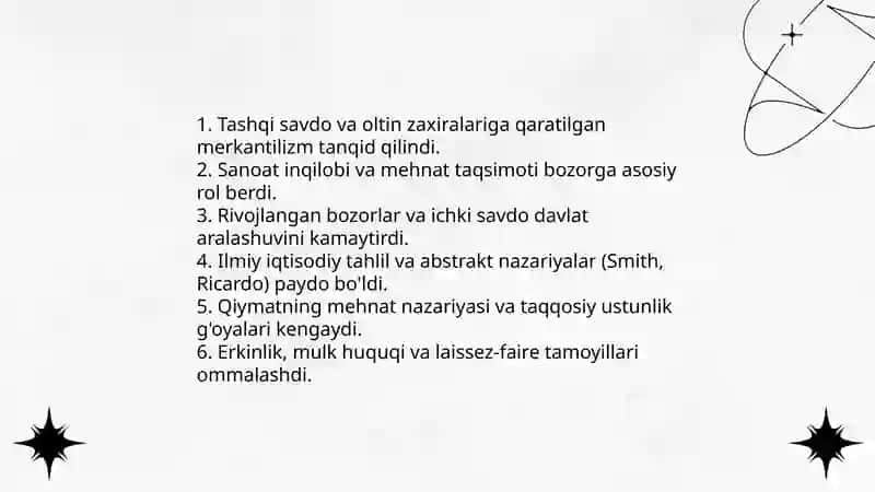 Klassik iqtisodiyu maktabni vjudga kelishi 4