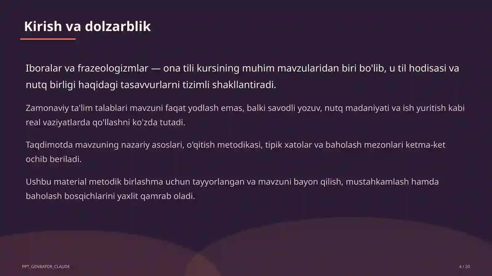 Iboralar va frazeologizmlar (5-sinf) 4