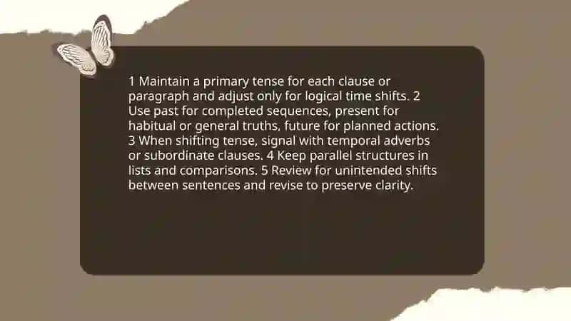 Maintaining grammatical structures 4
