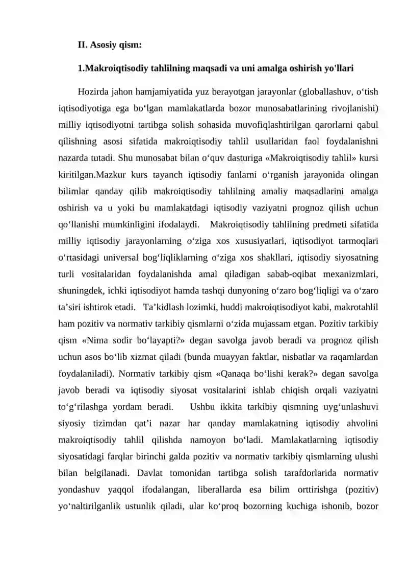 ASOSIY MAKROIQTISODIY QIYOSIY TAXLIL 4