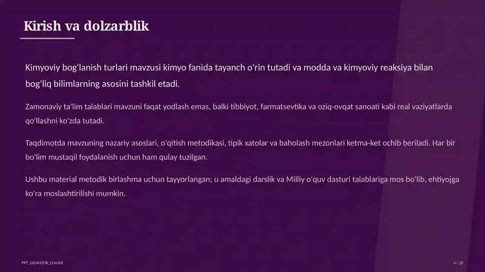 Kimyoviy bog'lanish turlari (8-sinf) 4